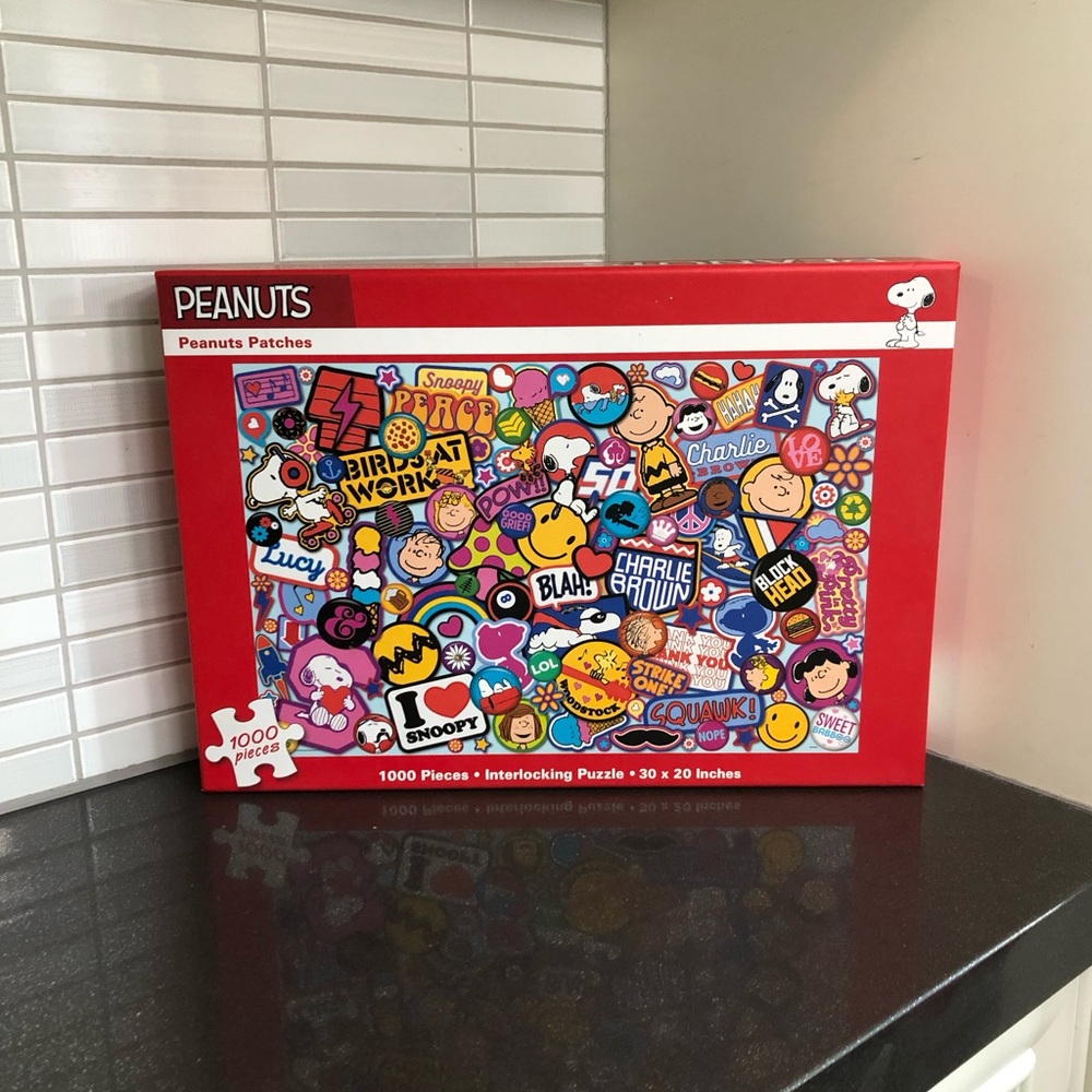 Peanuts Patches 1000 piece puzzle